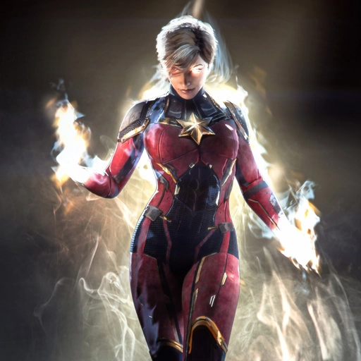new captain marvel pfp hd