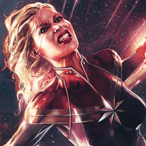 new captain marvel comic pfp wallpaper