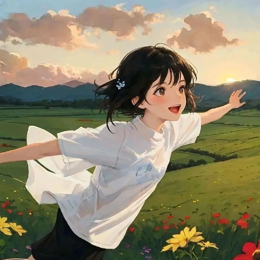 anime chill pfp cute