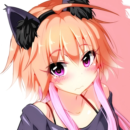 cute anime girl profile pic 