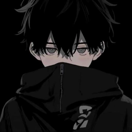 dark anime pfp aesthetic cool style