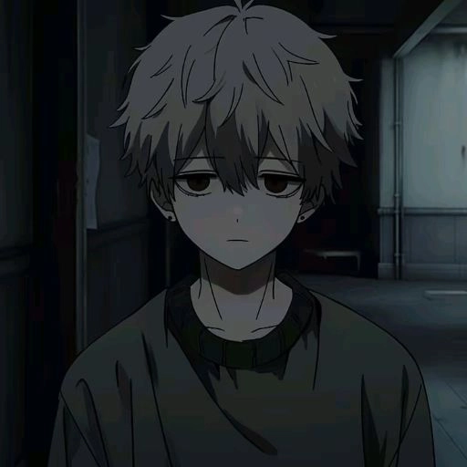 dark anime guy pfp handsome aesthetic