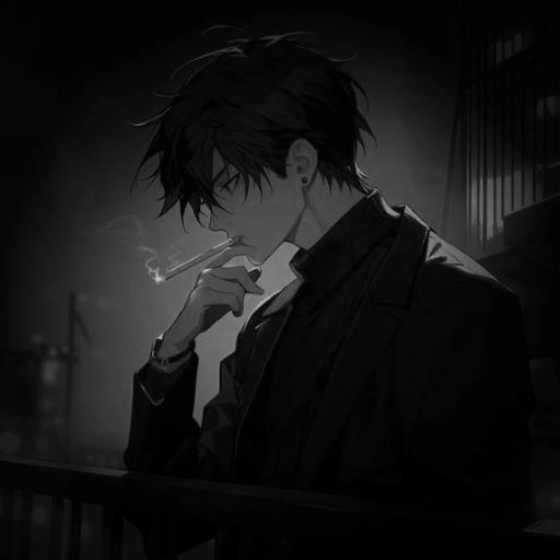 dark anime aesthetic pfp profile HD