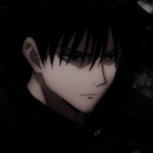 mysterious dark anime pfp HD