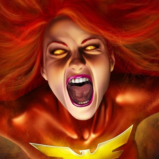 dark phoenix pfp stylish icon