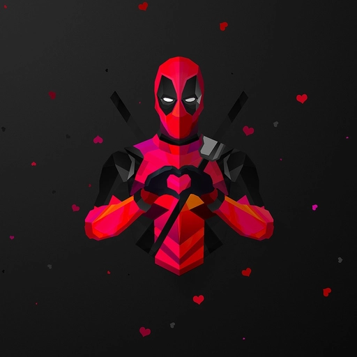 chibi deadpool pfp anime