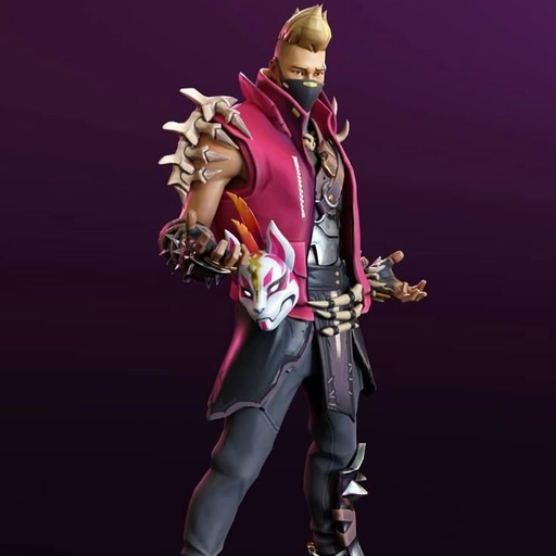 drift pfp neon style