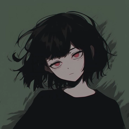 aesthetic emo pfp abstract concept