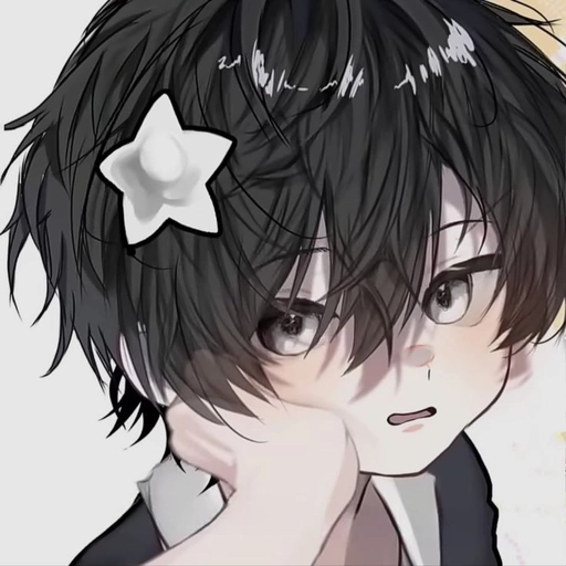 stylish emo femboy anime pfp