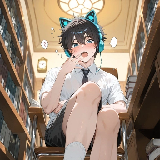 kawaii femboy pfp character 