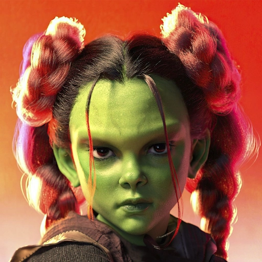 gamora pfp green skin