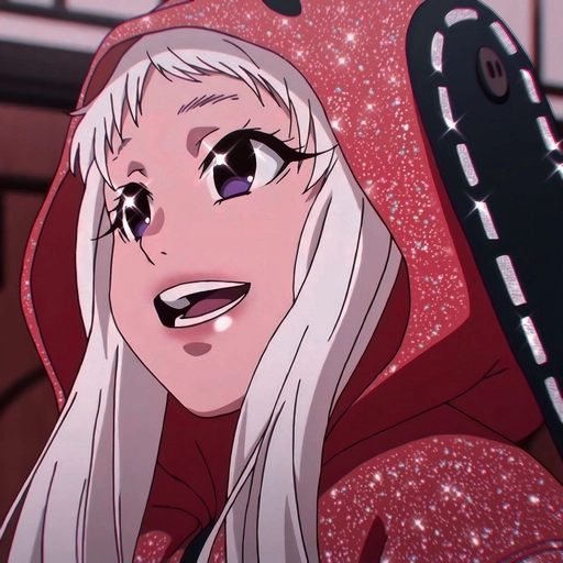 kawaii glitter anime pfp