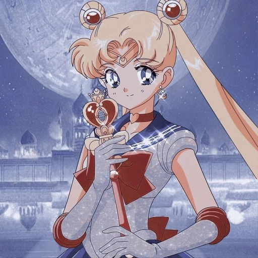 anime pfp sparkly style