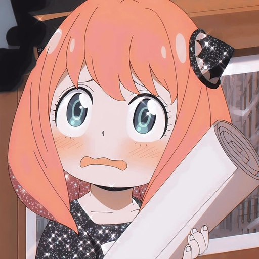 glitter chibi anime pfp