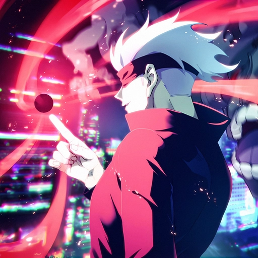 gojo pfp manga style