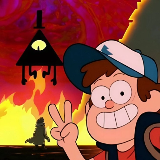 gravity falls cartoon character pfp
