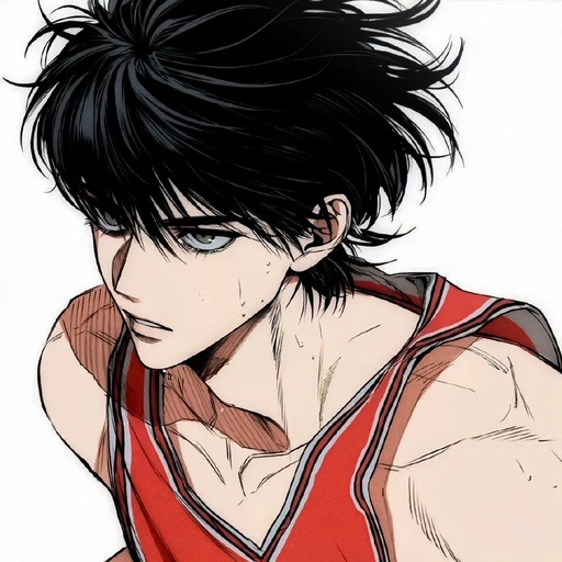 hard anime pfp illustration