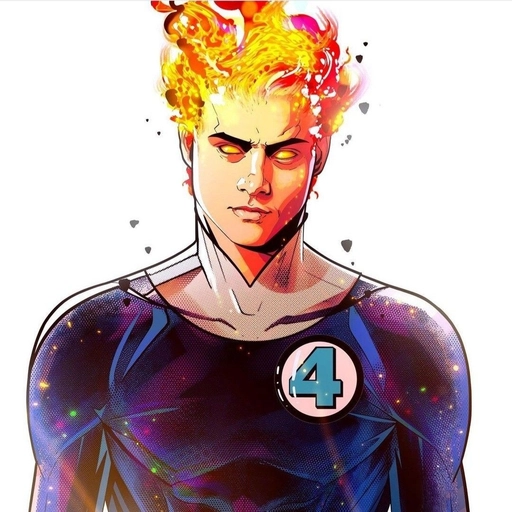 human torch movie pfp