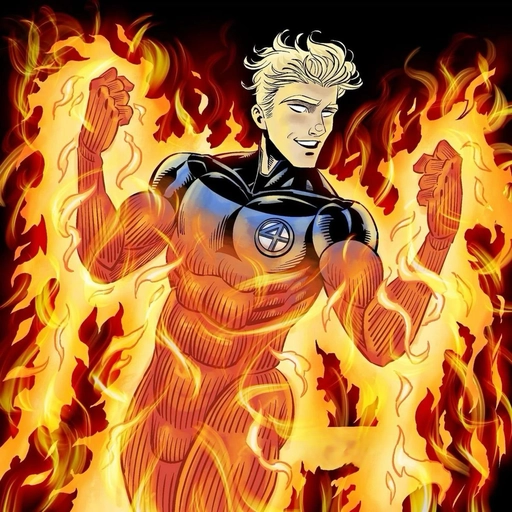 human torch heroic pfp