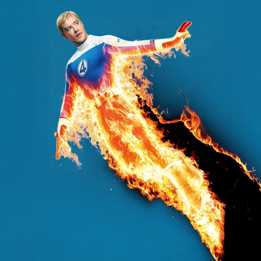 fantastic four human torch pfp