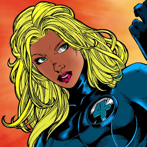 invisible woman digital art pfp
