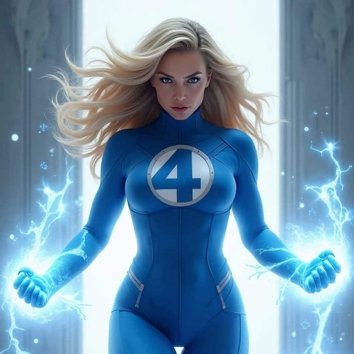 invisible woman hero character pfp