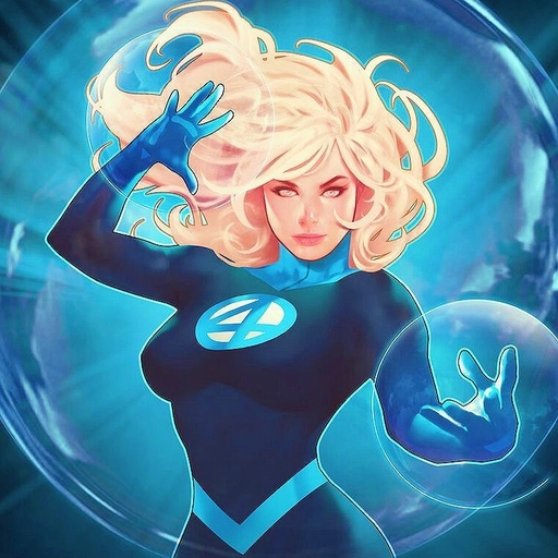 invisible woman cute pfp
