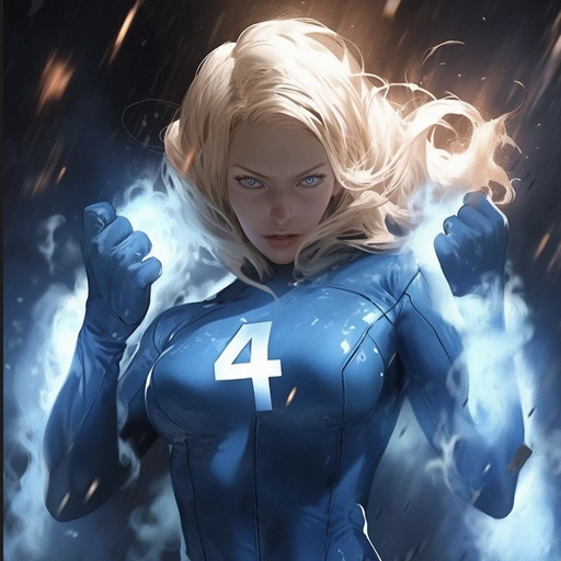 invisible woman comic pfp