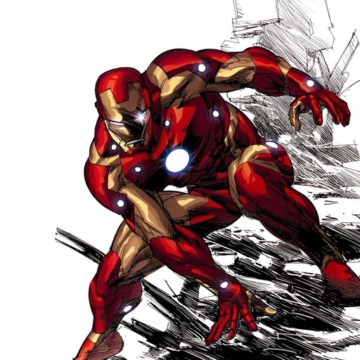 iron man pfp anime style