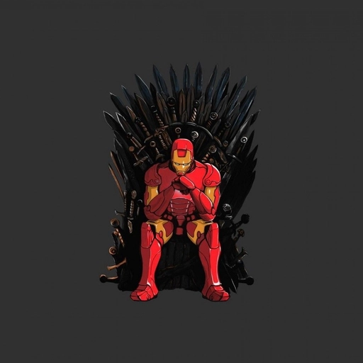 iron man pfp cartoon style