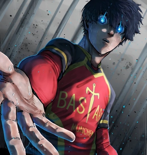 isagi pfp illustration