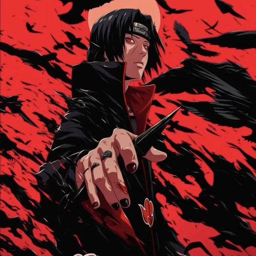 itachi pfp dark portrait