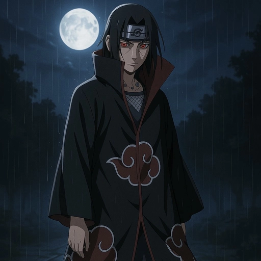 4k itachi pfp art