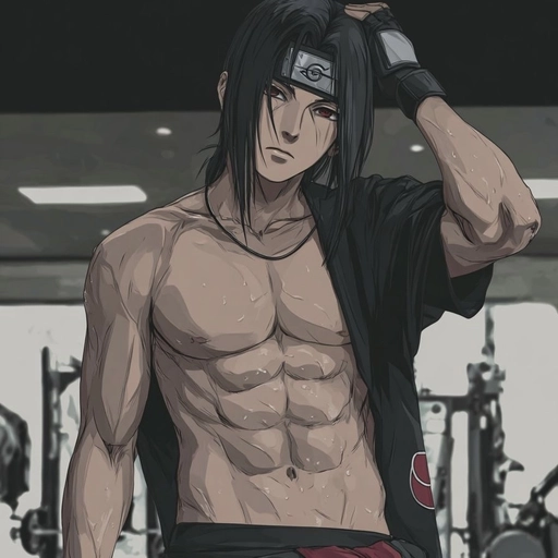 funny itachi pfp cartoon