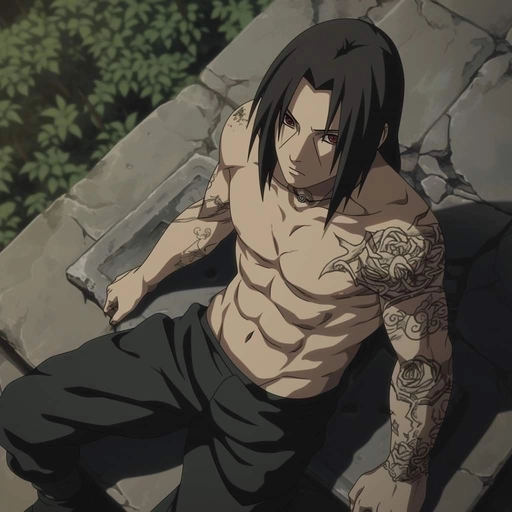 aesthetic itachi pfp photography