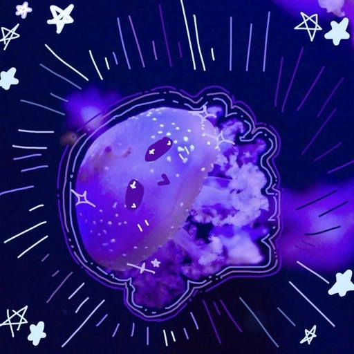 realistic jellyfish profile picture