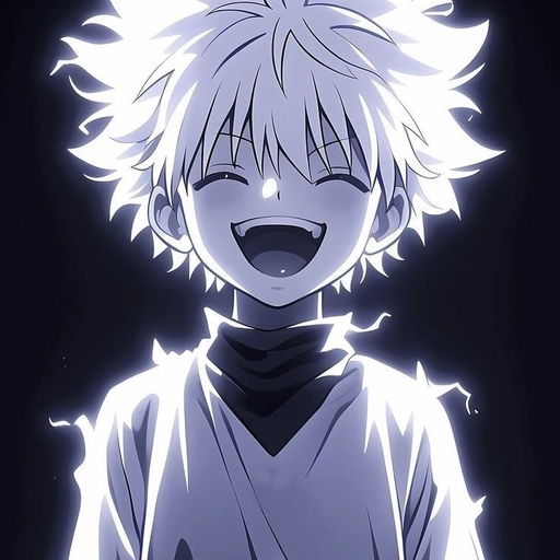killua pfp dark picture