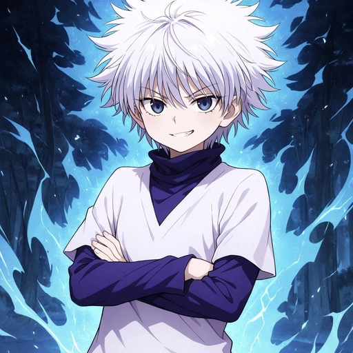 killua pfp image hunter x hunter