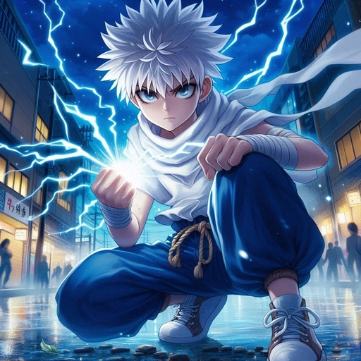 anime pfp killua picture