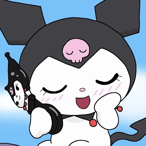 kuromi pfp cute artwork