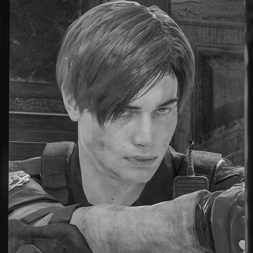 leon kennedy re4 remake pfp gaming aesthetic