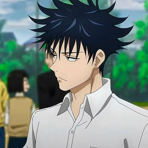 megumi pfp black and white drawing