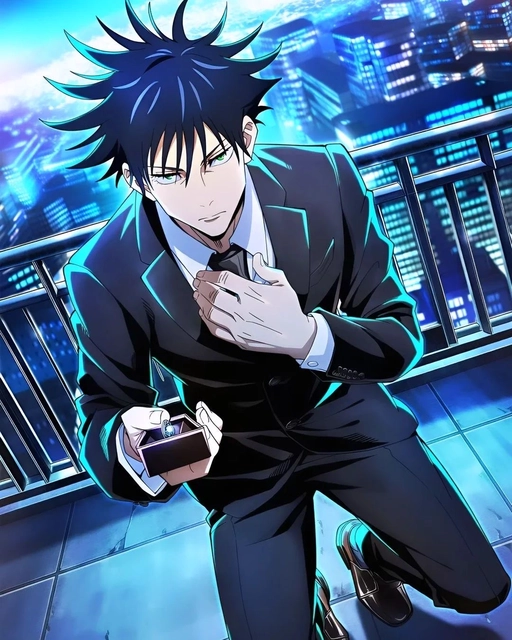 megumi fanart pfp aesthetic