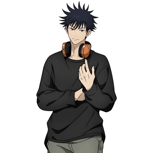 megumi pfp cute chibi