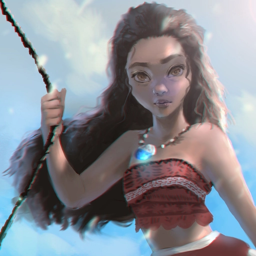 moana pfp cartoon photo