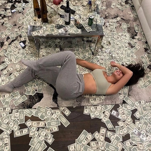 flexing money pfp wallpaper