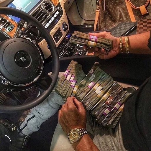 money spread pfp cartoon