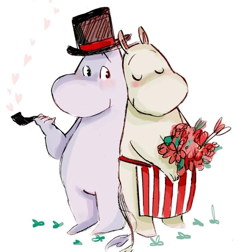 moomins matching pfp aesthetic