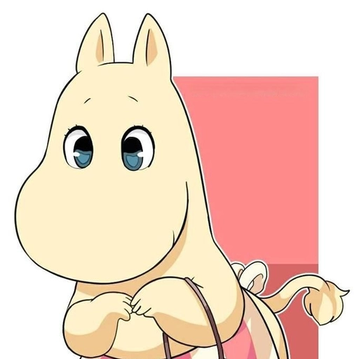 moomins pfp playful