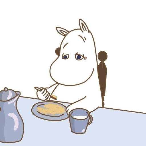 moomins pfp happy